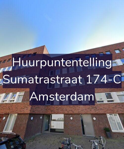 Foto gevel Huurpuntentelling voor Sumatrastraat 174-C, Amsterdam