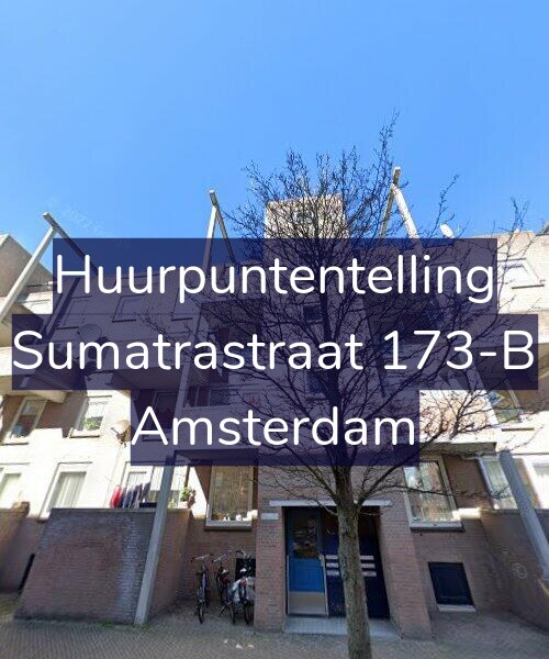 Foto gevel Huurpuntentelling voor Sumatrastraat 173-B, Amsterdam