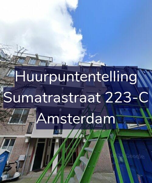 Foto gevel Huurpuntentelling voor Sumatrastraat 223-C, Amsterdam