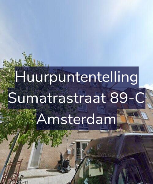 Foto gevel Huurpuntentelling voor Sumatrastraat 89-C, Amsterdam