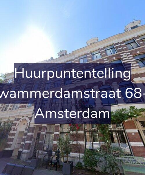 Foto gevel Huurpuntentelling voor Swammerdamstraat 68-1, Amsterdam