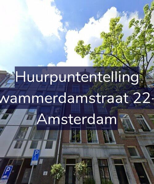 Foto gevel Huurpuntentelling voor Swammerdamstraat 22-3, Amsterdam