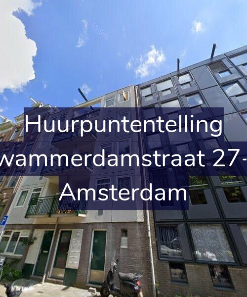 Foto gevel Huurpuntentelling voor Swammerdamstraat 27-B, Amsterdam