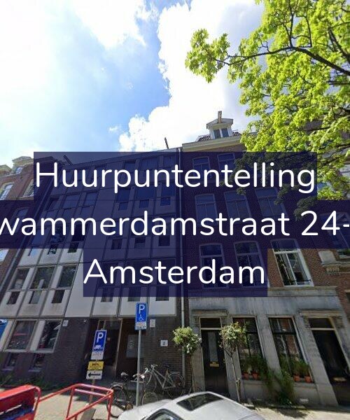 Foto gevel Huurpuntentelling voor Swammerdamstraat 24-A, Amsterdam
