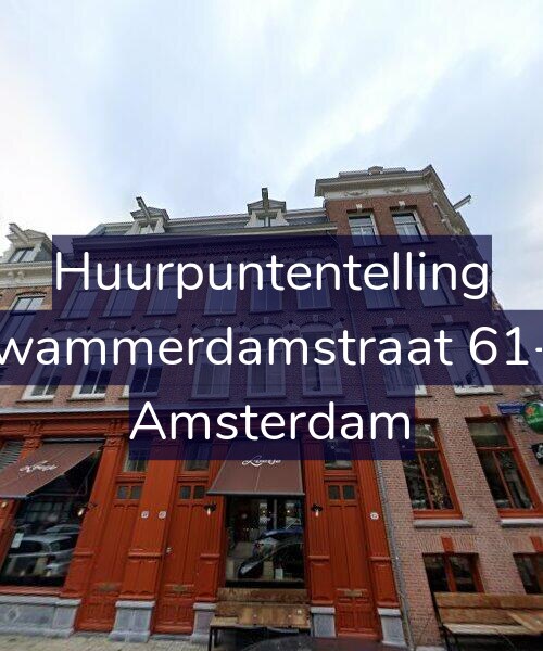 Foto gevel Huurpuntentelling voor Swammerdamstraat 61-2, Amsterdam