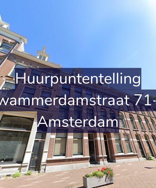 Foto gevel Huurpuntentelling voor Swammerdamstraat 71-B, Amsterdam
