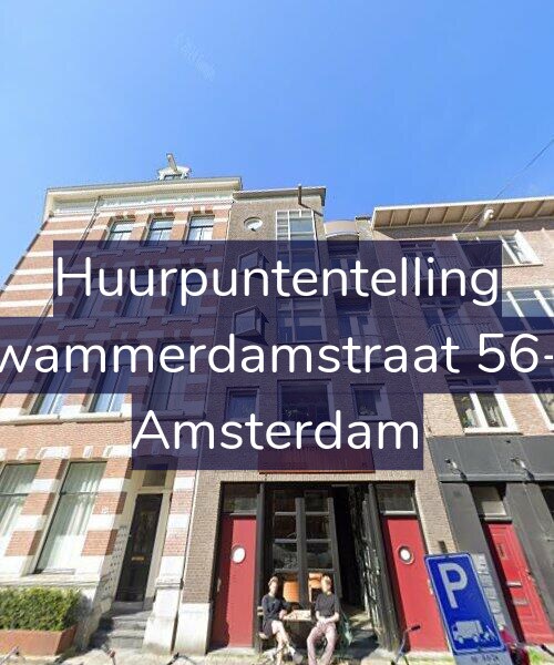 Foto gevel Huurpuntentelling voor Swammerdamstraat 56-B, Amsterdam