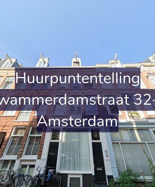 Foto gevel Huurpuntentelling voor Swammerdamstraat 32-3, Amsterdam
