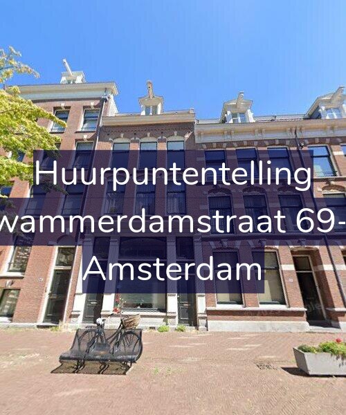 Foto gevel Huurpuntentelling voor Swammerdamstraat 69-H, Amsterdam