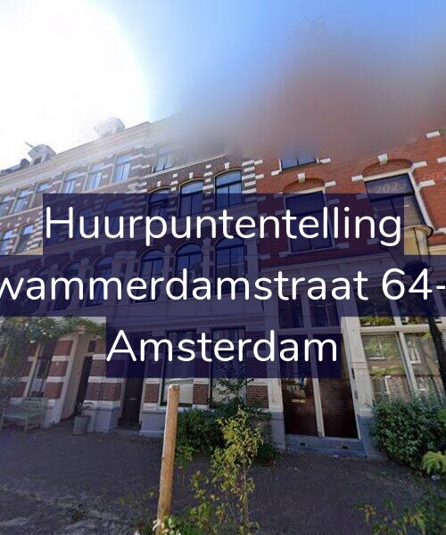 Foto gevel Huurpuntentelling voor Swammerdamstraat 64-H, Amsterdam