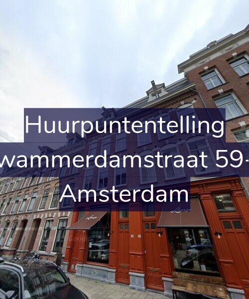 Foto gevel Huurpuntentelling voor Swammerdamstraat 59-1, Amsterdam