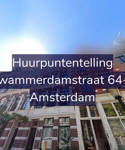 Foto gevel Huurpuntentelling voor Swammerdamstraat 64-3, Amsterdam