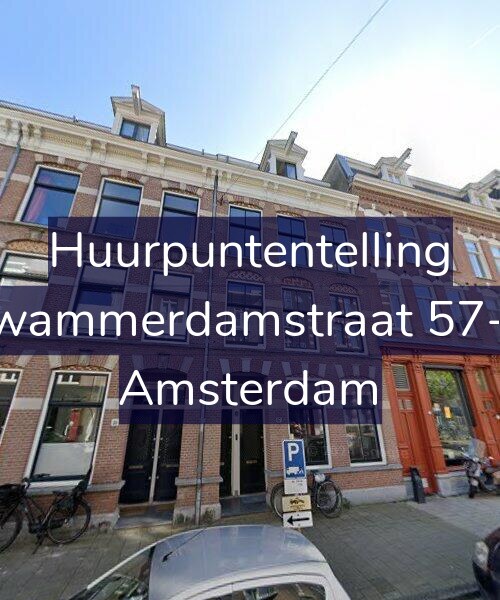 Foto gevel Huurpuntentelling voor Swammerdamstraat 57-H, Amsterdam