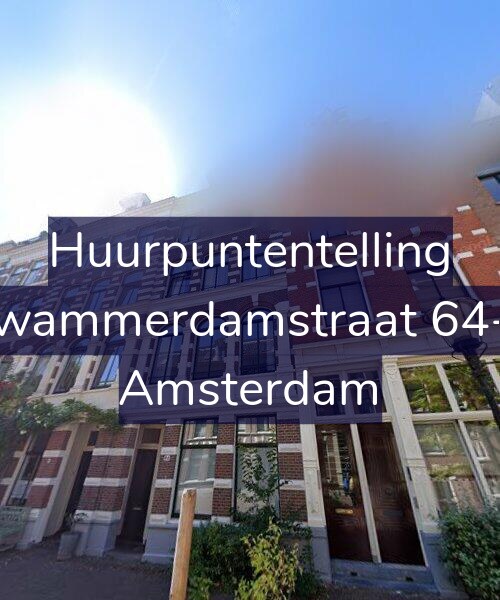 Foto gevel Huurpuntentelling voor Swammerdamstraat 64-1, Amsterdam