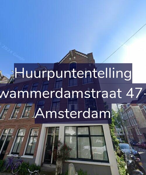 Foto gevel Huurpuntentelling voor Swammerdamstraat 47-1, Amsterdam