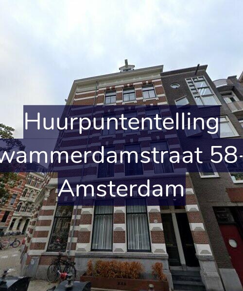 Foto gevel Huurpuntentelling voor Swammerdamstraat 58-1, Amsterdam