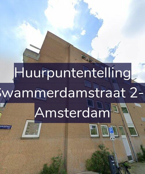 Foto gevel Huurpuntentelling voor Swammerdamstraat 2-E, Amsterdam