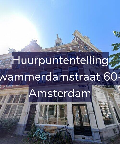 Foto gevel Huurpuntentelling voor Swammerdamstraat 60-1, Amsterdam