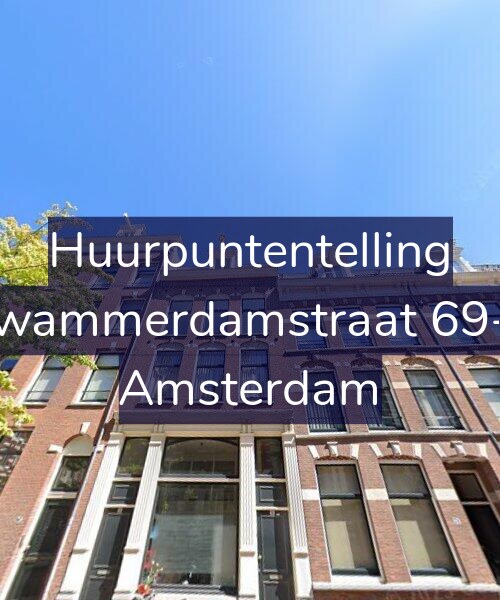 Foto gevel Huurpuntentelling voor Swammerdamstraat 69-2, Amsterdam
