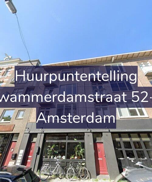 Foto gevel Huurpuntentelling voor Swammerdamstraat 52-1, Amsterdam