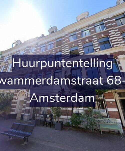 Foto gevel Huurpuntentelling voor Swammerdamstraat 68-H, Amsterdam