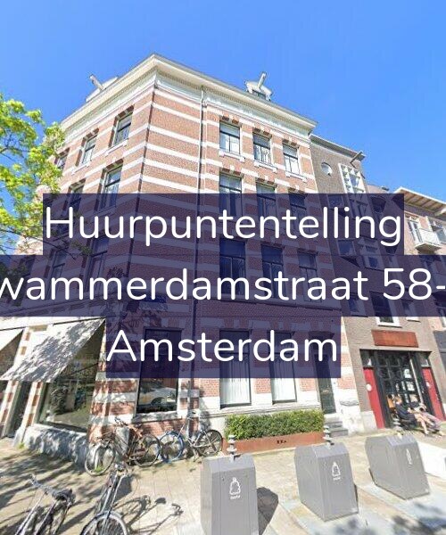 Foto gevel Huurpuntentelling voor Swammerdamstraat 58-H, Amsterdam