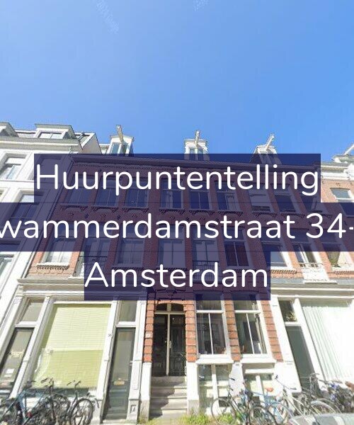 Foto gevel Huurpuntentelling voor Swammerdamstraat 34-1, Amsterdam