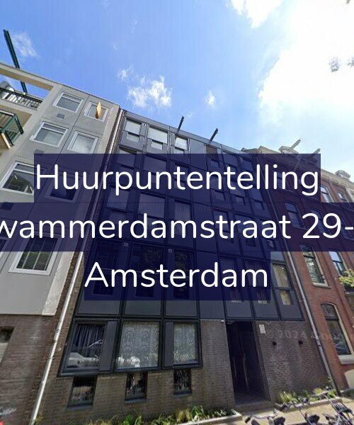 Foto gevel Huurpuntentelling voor Swammerdamstraat 29-M, Amsterdam