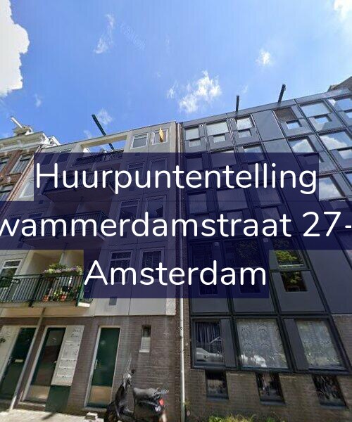 Foto gevel Huurpuntentelling voor Swammerdamstraat 27-D, Amsterdam
