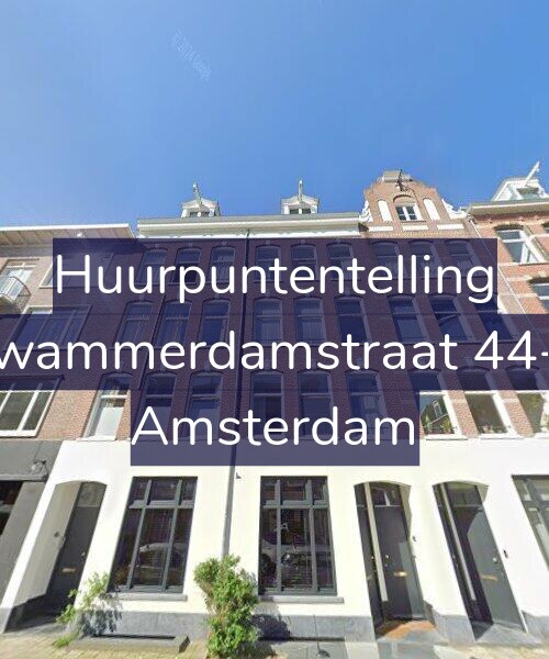 Foto gevel Huurpuntentelling voor Swammerdamstraat 44-1, Amsterdam