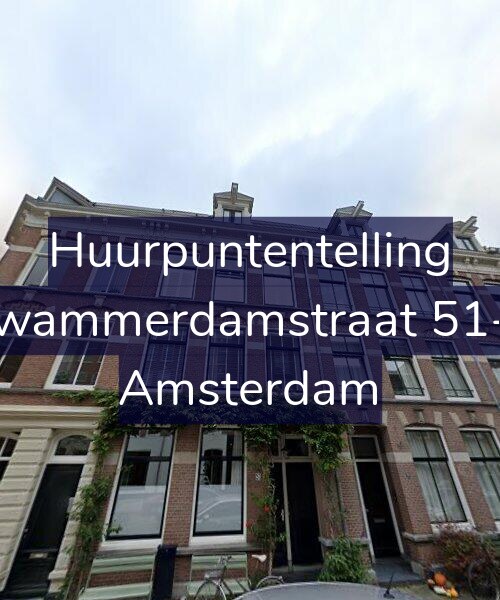 Foto gevel Huurpuntentelling voor Swammerdamstraat 51-2, Amsterdam