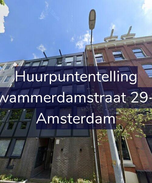 Foto gevel Huurpuntentelling voor Swammerdamstraat 29-R, Amsterdam