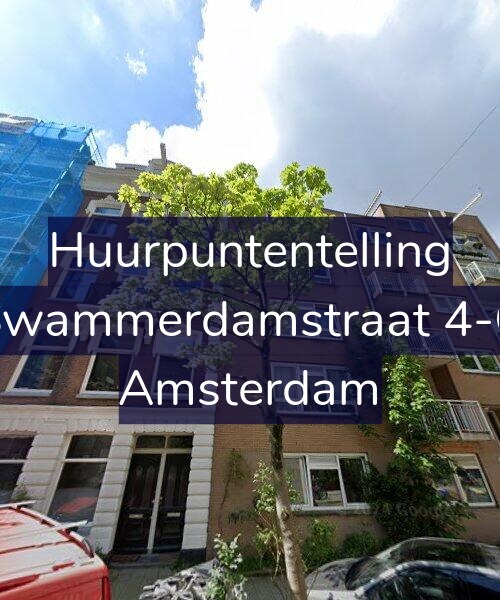 Foto gevel Huurpuntentelling voor Swammerdamstraat 4-C, Amsterdam