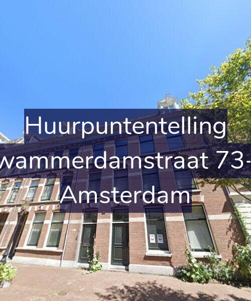 Foto gevel Huurpuntentelling voor Swammerdamstraat 73-C, Amsterdam