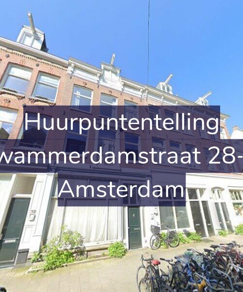 Foto gevel Huurpuntentelling voor Swammerdamstraat 28-H, Amsterdam