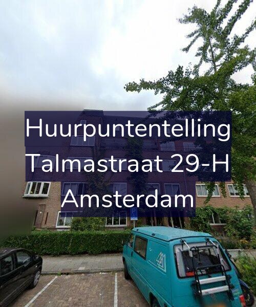 Foto gevel Huurpuntentelling voor Talmastraat 29-H, Amsterdam