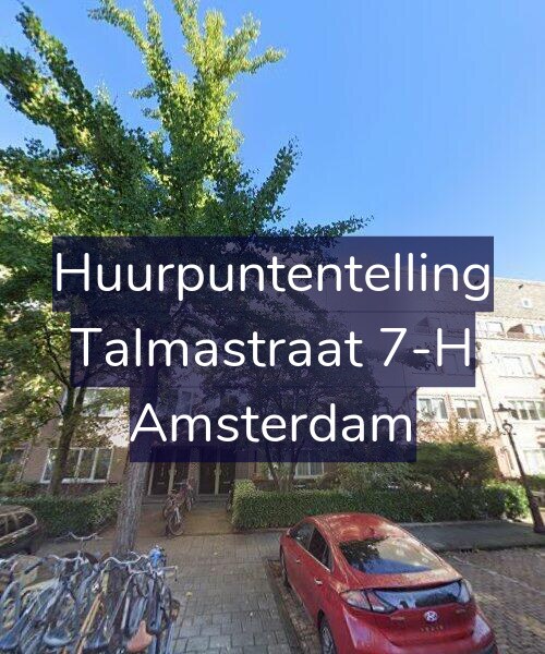 Foto gevel Huurpuntentelling voor Talmastraat 7-H, Amsterdam