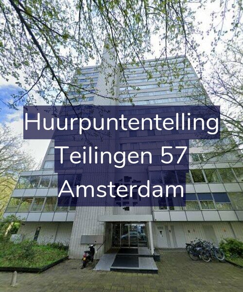 Foto gevel Huurpuntentelling voor Teilingen 57, Amsterdam