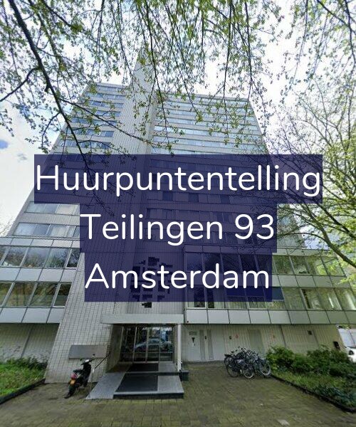 Foto gevel Huurpuntentelling voor Teilingen 93, Amsterdam