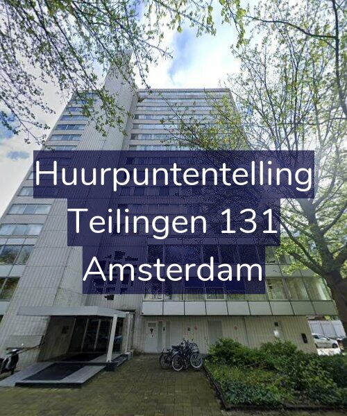 Foto gevel Huurpuntentelling voor Teilingen 131, Amsterdam