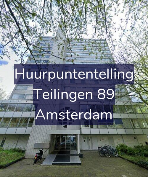 Foto gevel Huurpuntentelling voor Teilingen 89, Amsterdam