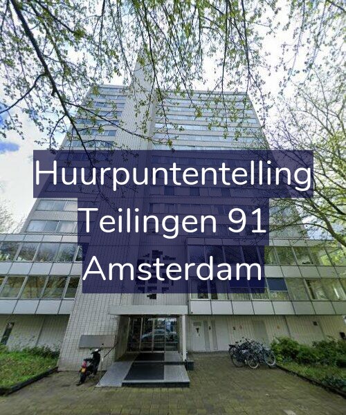Foto gevel Huurpuntentelling voor Teilingen 91, Amsterdam