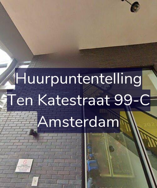 Foto gevel Huurpuntentelling voor Ten Katestraat 99-C, Amsterdam
