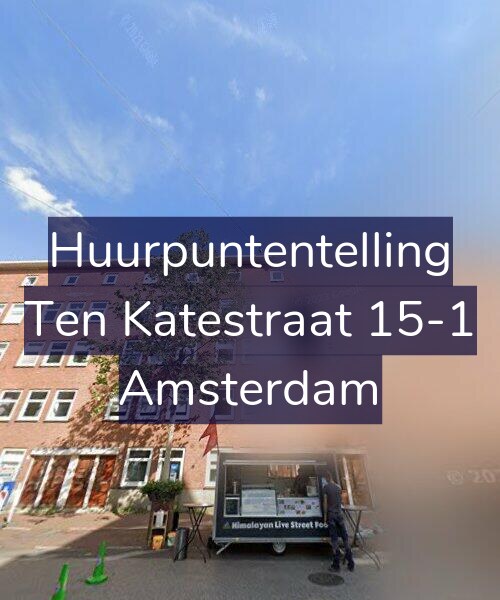 Foto gevel Huurpuntentelling voor Ten Katestraat 15-1, Amsterdam