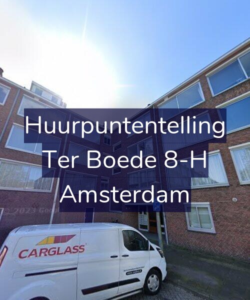 Foto gevel Huurpuntentelling voor Ter Boede 8-H, Amsterdam