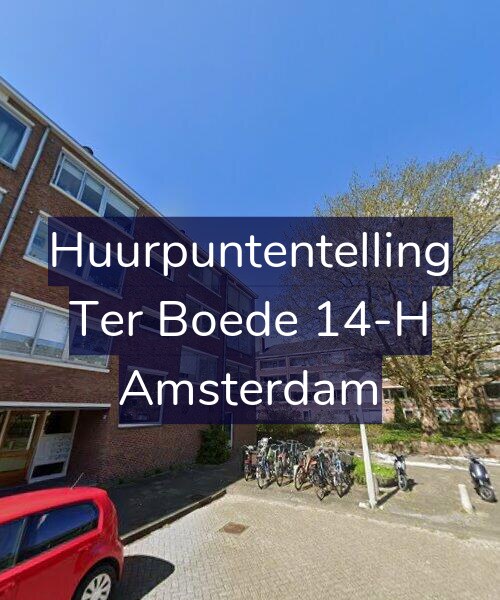 Foto gevel Huurpuntentelling voor Ter Boede 14-H, Amsterdam