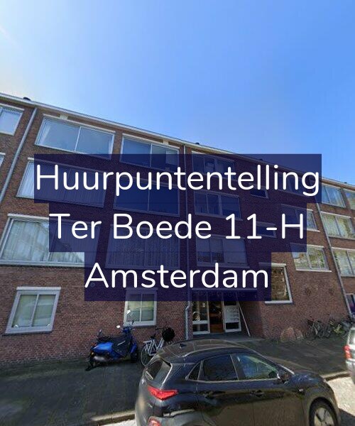 Foto gevel Huurpuntentelling voor Ter Boede 11-H, Amsterdam