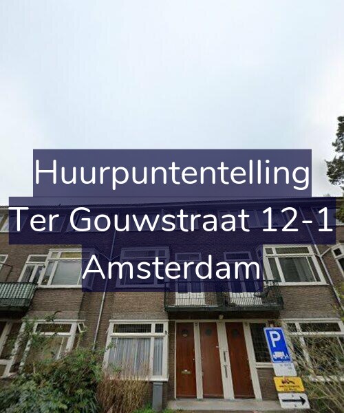 Foto gevel Huurpuntentelling voor Ter Gouwstraat 12-1, Amsterdam