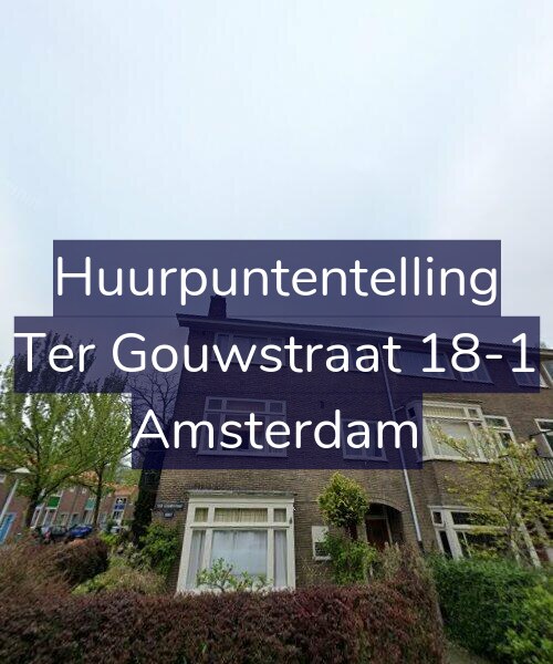 Foto gevel Huurpuntentelling voor Ter Gouwstraat 18-1, Amsterdam