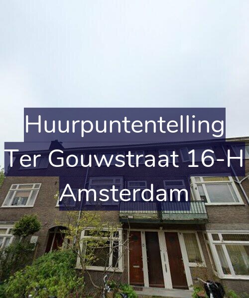 Foto gevel Huurpuntentelling voor Ter Gouwstraat 16-H, Amsterdam